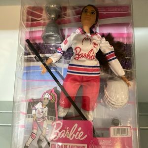 Barbie Hockey Player New in Box